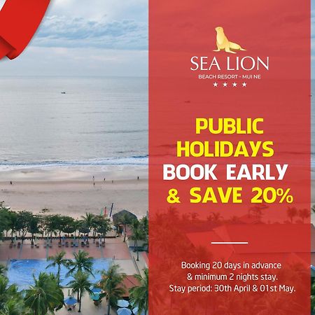 Sea Lion Beach Resort Mui Ne Exteriör bild
